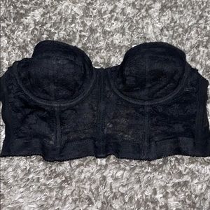 F21 lace corset